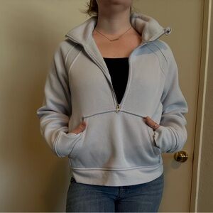 Women's Light Blue Fleece Pullover